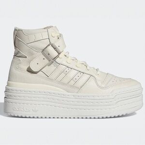 Adidas Women's Cream High-Top Sneakers